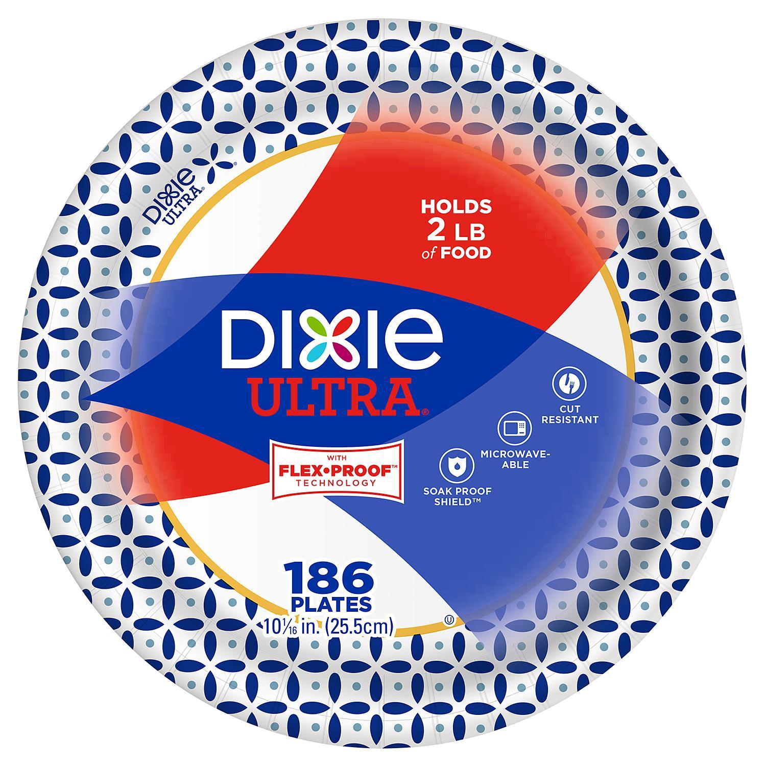 Dixie Ultra 10 1/16 in Paper Plate 186-count - Bellso